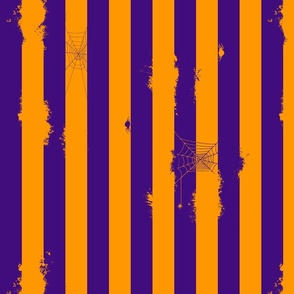 Horrow vertical stripes purple and orange