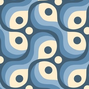 2201 Medium - abstract retro forms