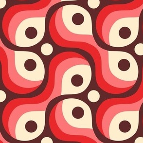 2203 Medium - abstract retro forms