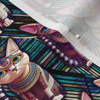 Egyptian Cats Chibi Character Style Medium