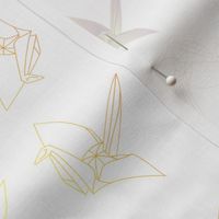 Paper Cranes (Party Mix White Rainbow)