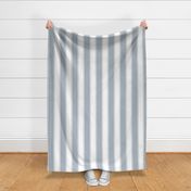 Quiet Blue Large French  Awning Stripe 