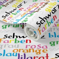 German Colour Words