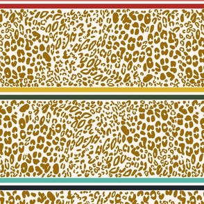 coloredstripesandleoparddesign