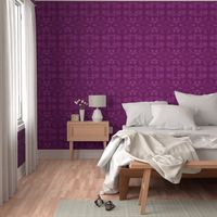 solar print flowers - redviolet