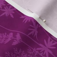 solar print flowers - redviolet