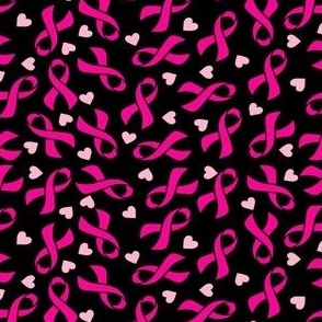 Breast Cancer Awareness, black