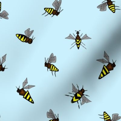 Abstract Bees 