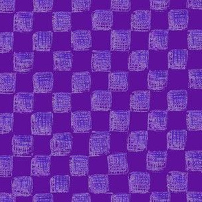 checkerboard in grape