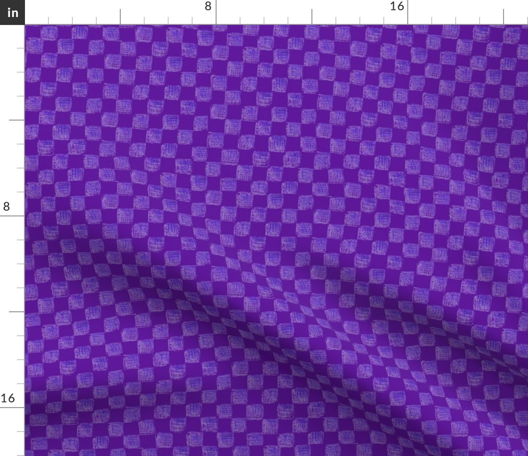 checkerboard in grape