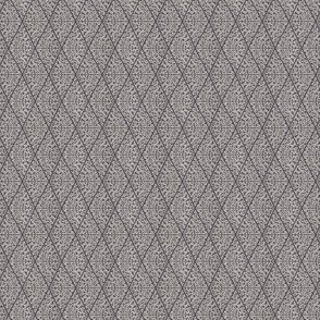 Spotted Triangle-white on gray with gray texture (small scale)