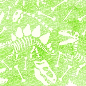 Dino bone dig acid green