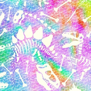 Dino bone dig rainbow 