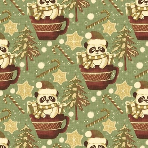 Santa Pandas pine 