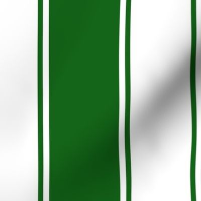 Emerald Large French Awning Stripe  copy