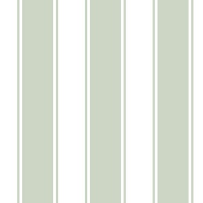 Hollingsworth Green Large French Awning Stripe  copy 2