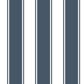 Newburyport Blue Large French Awning Stripe  copy