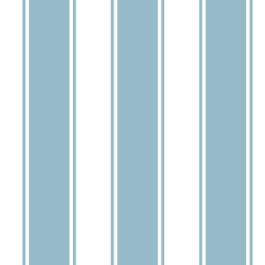 Marlboro Blue Large French Awning Stripe  copy 2