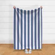 Periwinkle Blue Large French Awning Stripe  copy 4