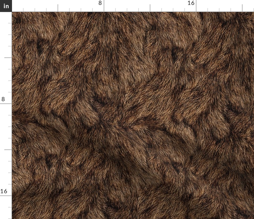 Teddy Bear Fur Novelty Texture Costuming