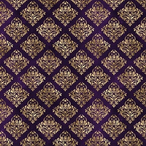 purple damask