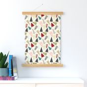 Retro Christmas Tree Ivory