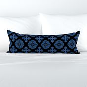 Celtic Damask Large blue