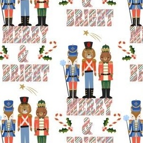 MERRY _ BRIGHT NUTCRACKERS