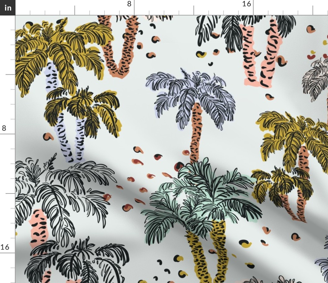 Playful Palms XL - Summer Shade