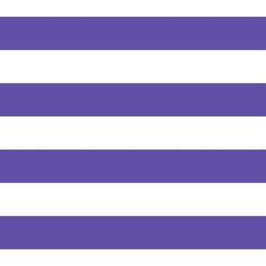 purple fizz 3 inch horizontal stripes - kids jumbo brights - perfect for wallpaper curtains bedding
