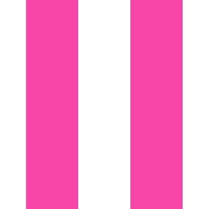 blazing pink 3 inch vertical - kids jumbo brights - perfect for wallpaper curtains bedding