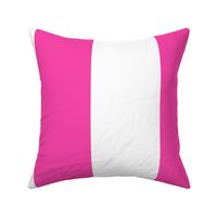 blazing pink 6 inch vertical - kids jumbo brights - perfect for wallpaper curtains bedding
