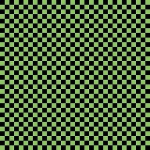 apple green 8cc563 and black checkerboard 25 squares - checkers chess games