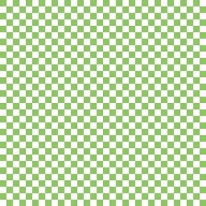 apple green 8cc563 and white checkerboard 25 squares - checkers chess games