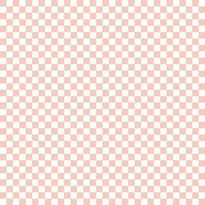 blush f9caba and white checkerboard 25 squares - checkers chess games