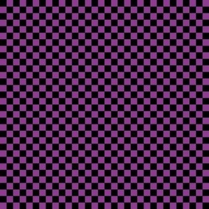grape purple 8e3c90 and black checkerboard 25 squares - checkers chess games