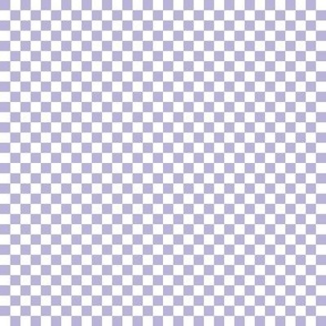 light purple b9b3d9 and white checkerboard 25 squares - checkers chess games