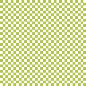 lime green b2c548 and white checkerboard 25 squares - checkers chess games