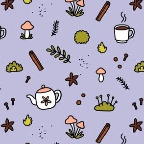 tea in the woods - lavender