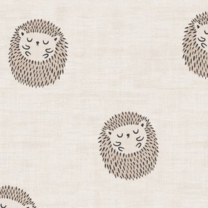 Hedgehog - Beige Texture