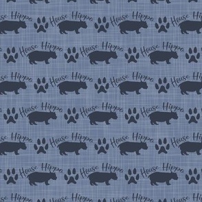 house hippo fall blue