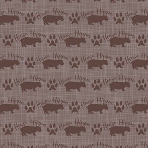 house hippo fall brown