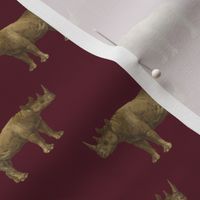 Rhino burgundy 