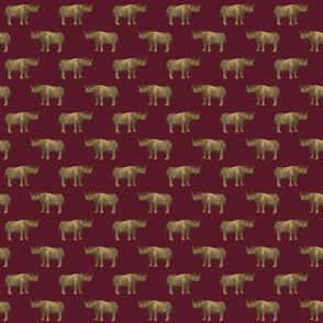 Rhino burgundy 