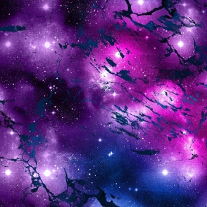 marble galaxy purple and pink