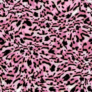 Pink Animal Skin Fabric, Wallpaper and Home Decor | Spoonflower