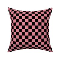 berry cream e58895 and black checkerboard 1 inch squares - checkers chess games