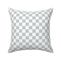 sterling grey c6cbcc and white checkerboard 1 inch squares - checkers chess games