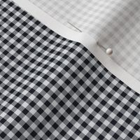 02 Graphite- Gingham- ssMicro 1 8 Inch- Buffalo Plaid- Vichy Check- Checked Wallpaper- Petal Solids Coordinate- Halloween- Gray- Grey