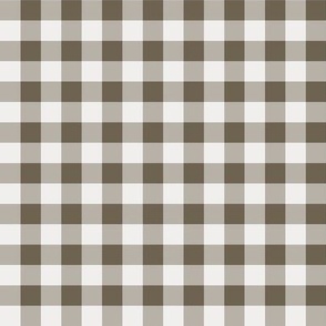 Checker, Taupe – The Pattern Collective